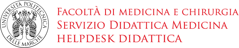 Servizio Didattica Facoltà di Medicina e Chirurgia - Helpdesk Didattica